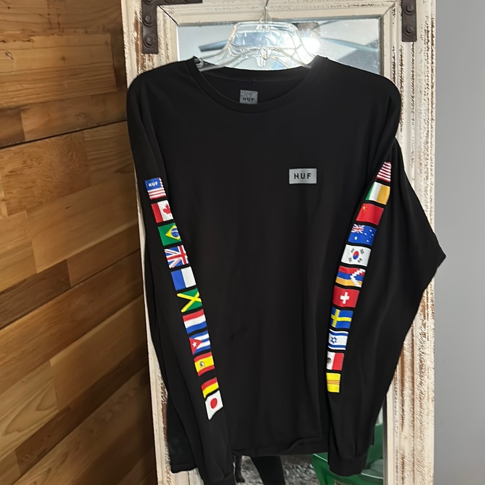 Huf Black Long Tshirt